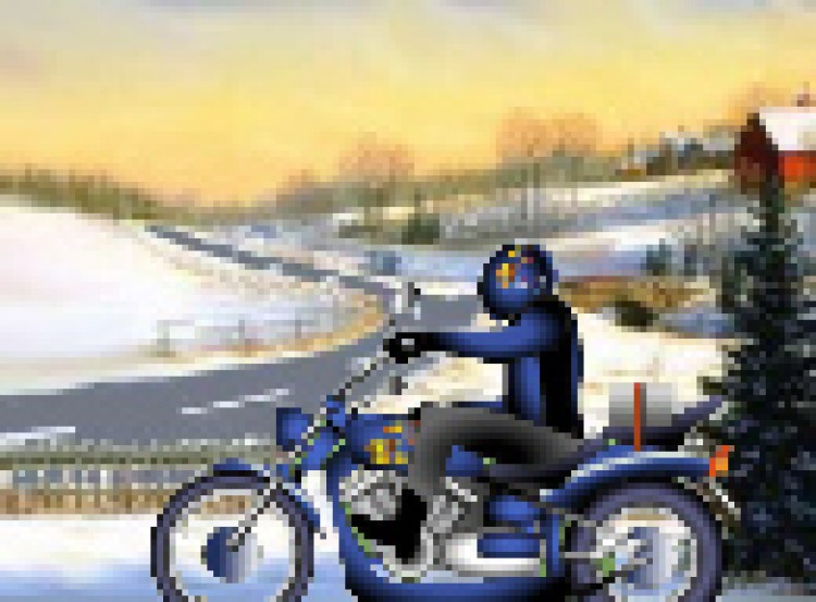Weihnachtsbiker2 Bild 1